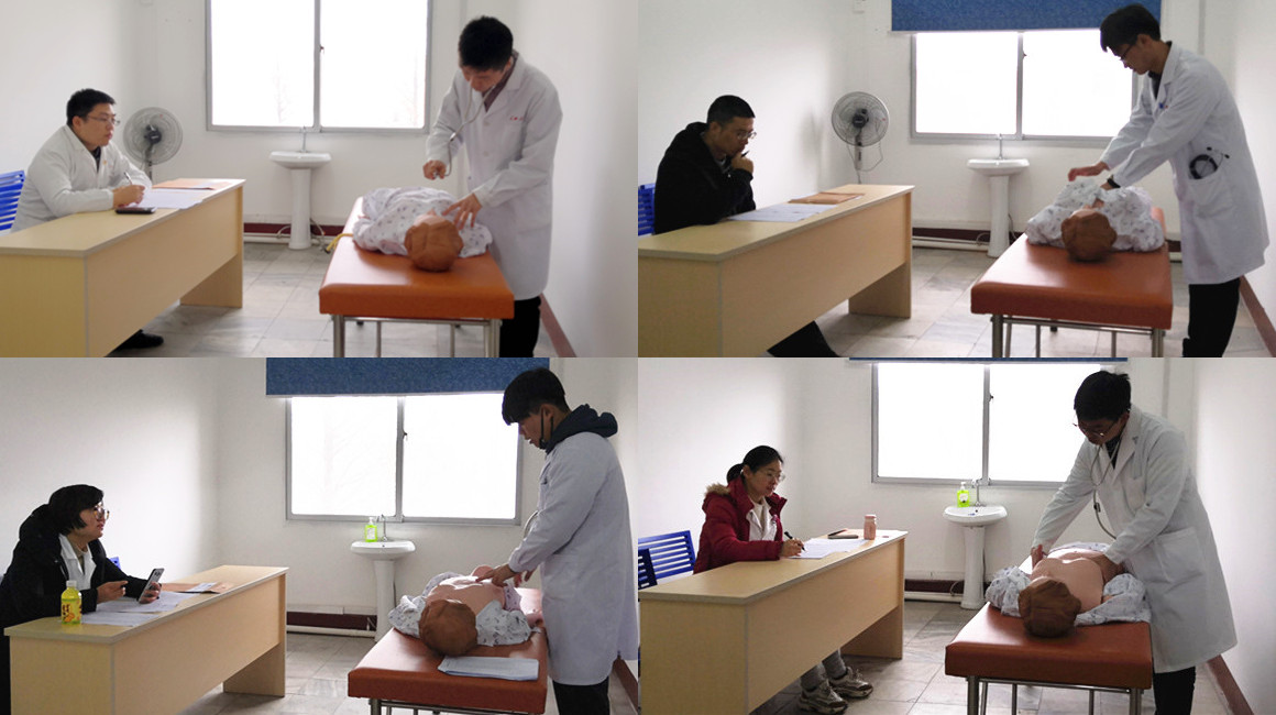 皇冠游戏(中国)有限公司官网举行2016级临床医学专业本科生临床技能实训操作考试
